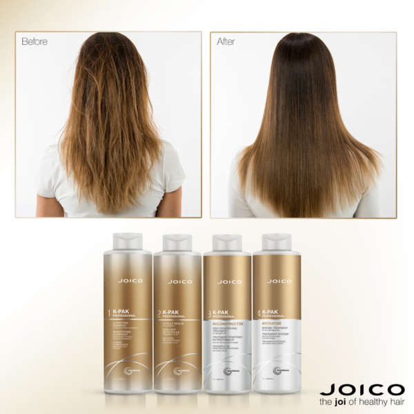 Joico K Pak Hrs Before After Products